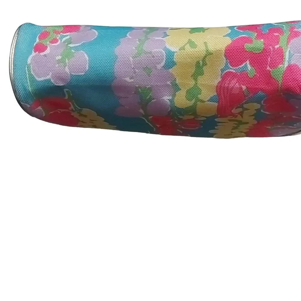 Lilly Pulitzer for Estee Lauder Floral Cosmetic Makeup Bag Case Weekend Travel